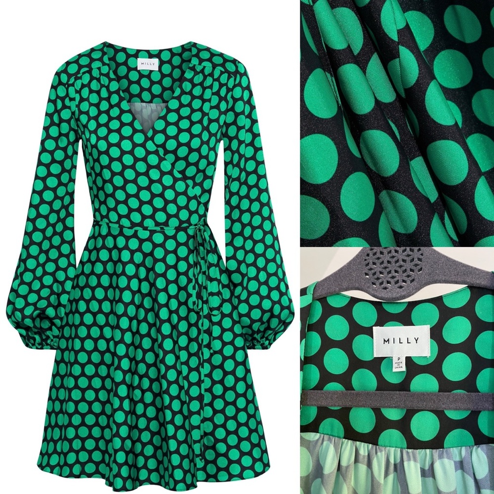Molly green midi dress size xs